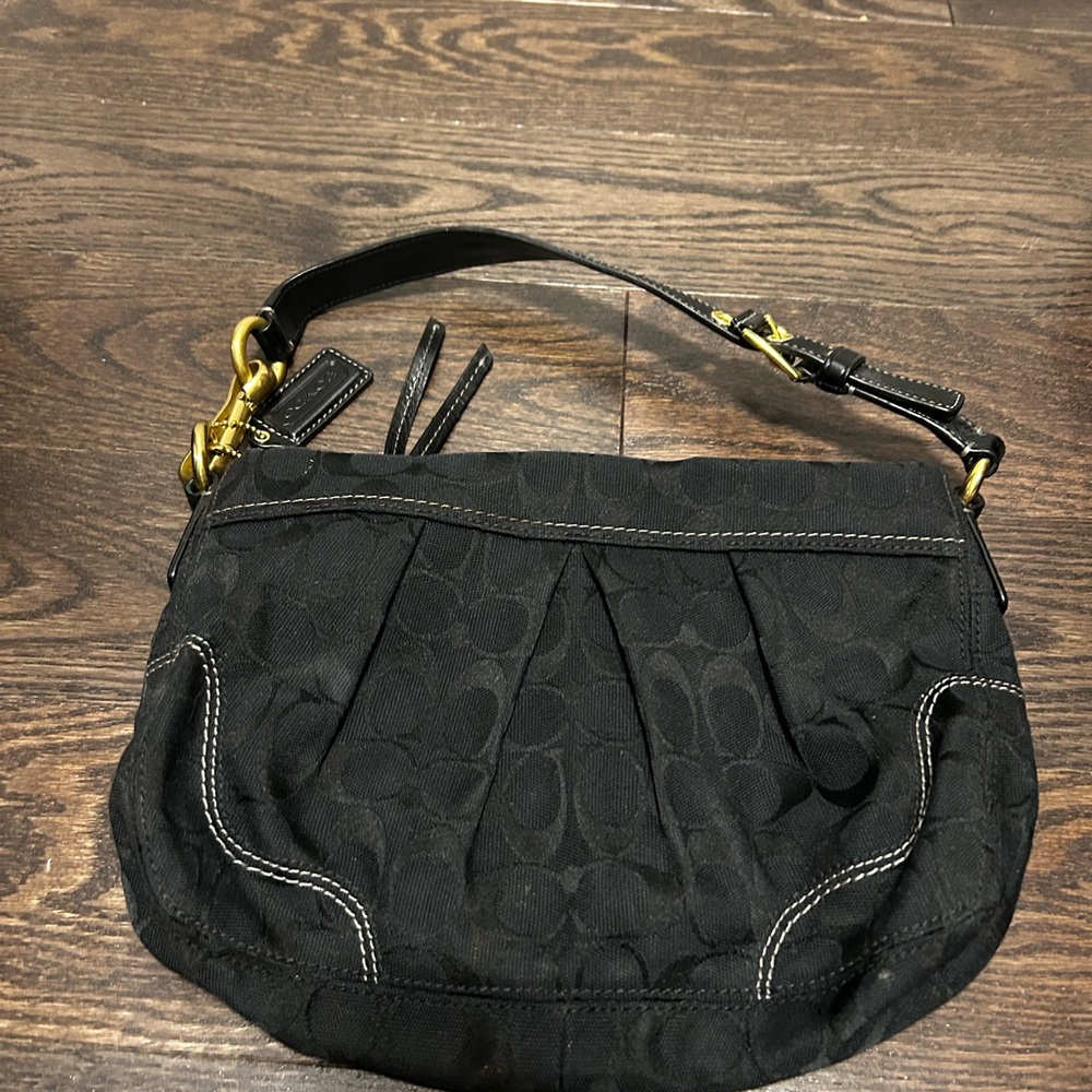 Coach Fabric black purse